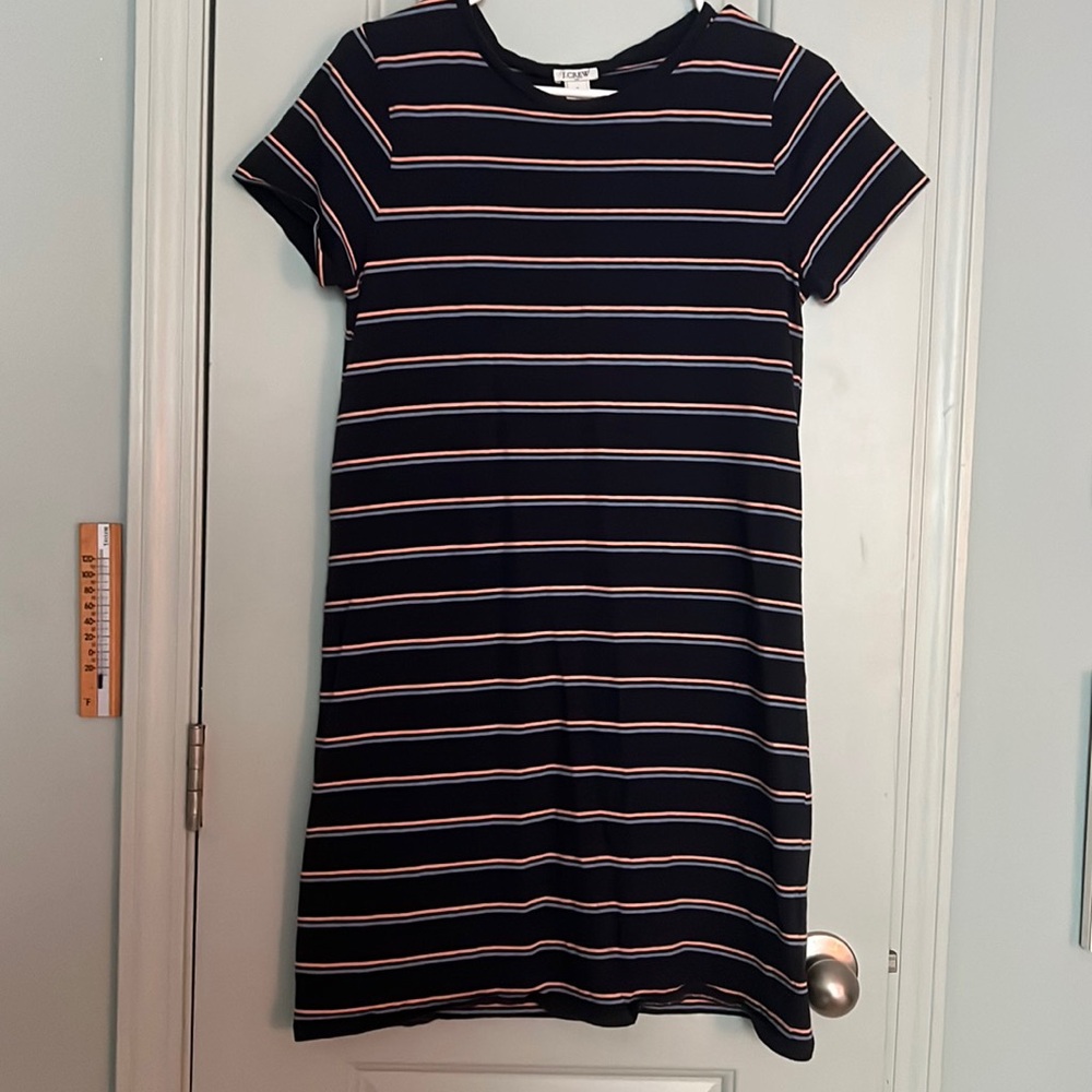 J Crew women’s striped T-shirt dress
